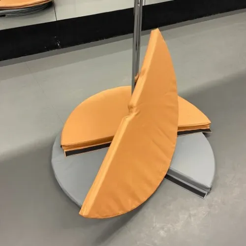 Materac do pole dance 120cm wytrzymały Czarny na Arena.pl