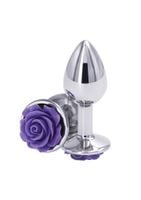 korek analny aluminiowy ns novelties fioletowy mały 7.6 cm