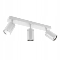 Oprawa ścienno-sufitowa TENOR GU10 3L WHITE 04072 + 3 żarówki 4000K gratis