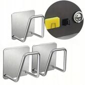 Uchwyt Wieszak Do Zlewu Na Gąbkę Kuchenną Zmywak Haczyk Hak Stal VIO