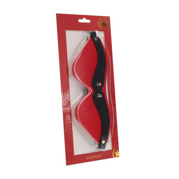Milan Collection - Blindfold - Black/Red zdjęcie 2