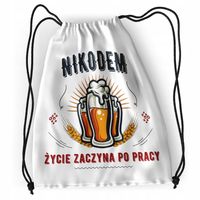 Plecak Dla Nikodema Sportowy Szkolny Worek Torba Z Nadrukiem Ze Zdjęciem