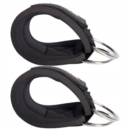 UCHWYTY OPASKI NA KOSTKI DO WYCIĄGU DO TRENINGU NÓG I POŚLADKÓW 2 SZT. na Arena.pl