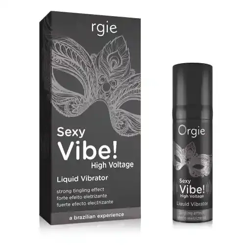 Żel-SEXY VIBE! HIGH VOLTAGE - LIQUID VIBRATOR - 15 ML zdjęcie 1