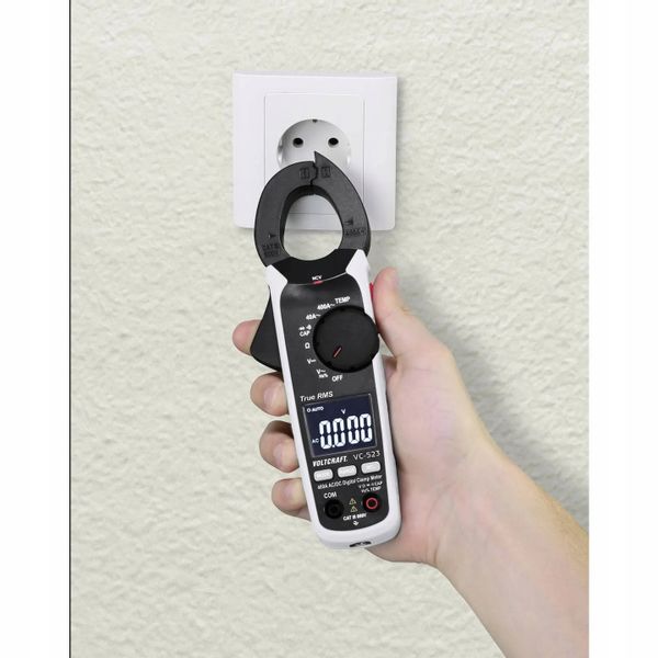 Miernik cęgowy multimetr CAT III 600V zdjęcie 9