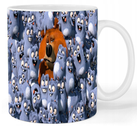 Kubek ceramiczny Grizzy i Lemingi