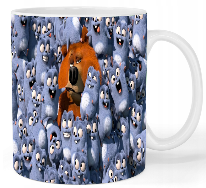 Kubek ceramiczny Grizzy i Lemingi zdjęcie 1