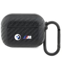 bmw bmapwmpuca2 airpods pro coverczarny/black carbon double metal logo