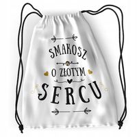 Plecak Sportowy Szkolny Smakosza Worek Torba Z Nadrukiem Ze Zdjęciem