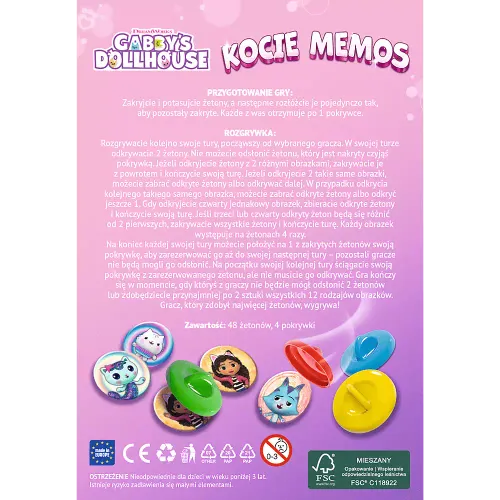 Koci Domek Gabi. Kocie memos (gra podróżna) na Arena.pl