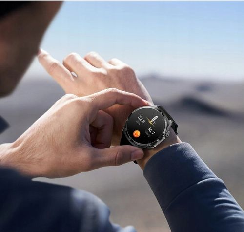 ZEGAREK MĘSKI SMARTWATCH AMOLED 440 EKG POMIAR CUKRU CIŚNIENIE TEMPERATURA na Arena.pl