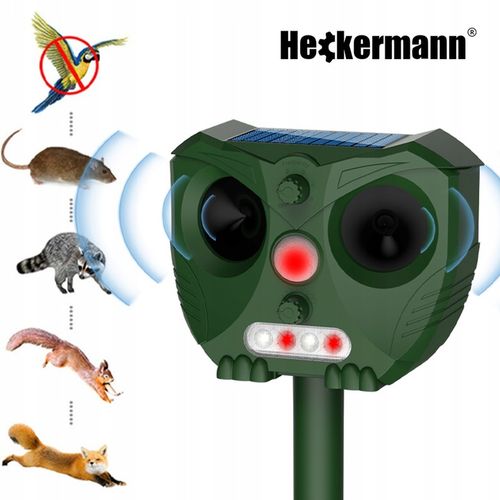 ODSTRASZACZ ULTRADŹWIĘKOWY ZWIERZĄT GRYZONI KOTÓW PSÓW DZIKÓW PTAKÓW na Arena.pl