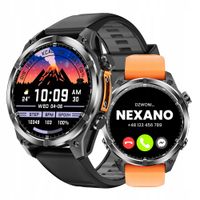 SMARTWATCH MĘSKI ZEGAREK ROZMOWY WODOODPORNY SPORT AMOLED SMART WATCH MENU