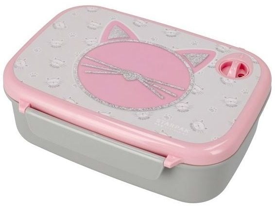 Pudełko śniadaniowe śniadaniówka lunch box Kitty kotek zdjęcie 1