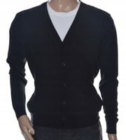 Sweter męski rozpinany kardigan na guziki w szpic wełniany z wełny XL 501