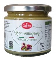 Krem pistacjowy sycylijski 35%, 190g Gusto Etna