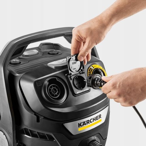 ODKURZACZ PRZEMYSŁOWY KARCHER KWD 6 PREMIUM 1300 W gniazdo elektronarzędzi na Arena.pl