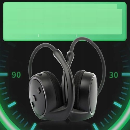 SŁUCHAWKI BLUETOOTH POHOVE 5.0 NAUSZNE Z MIKROFONEM SPORTOWE BEZPRZEWODOWE na Arena.pl