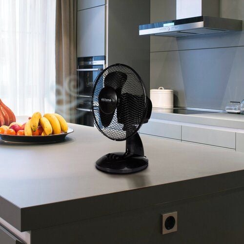 WENTYLATOR WIATRAK STOŁOWY STOJĄCY BIURKOWY OSCYLACJA CICHY MOCNY na Arena.pl