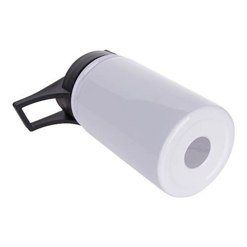 Bidon ze stali nierdzewnej 350 ml ze sportowym ustnikiem do sublimacji - biały na Arena.pl