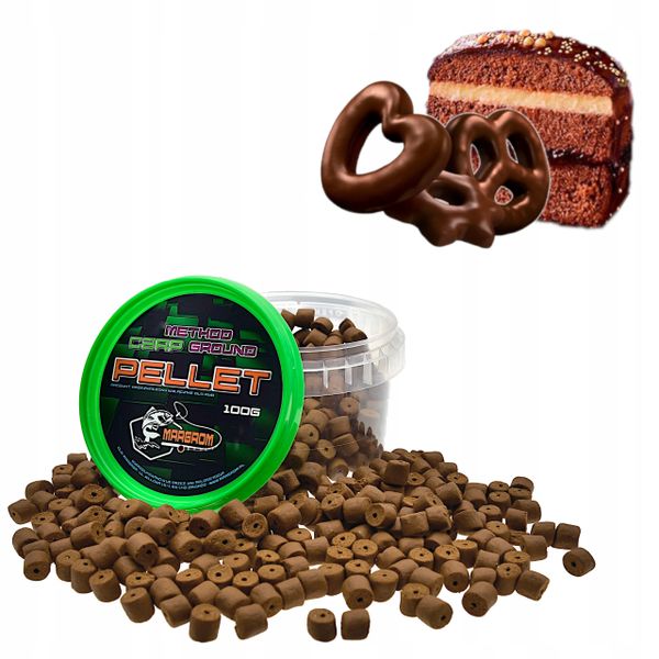 PELLET HACZYKOWY MARGROM 8mm 100g Piernik zdjęcie 1