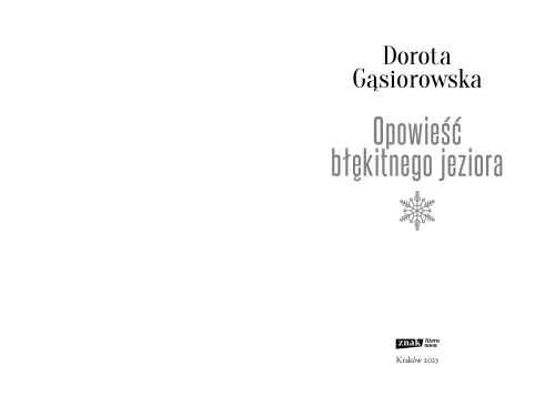 Opowieść błękitnego jeziora na Arena.pl