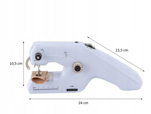 MINI RĘCZNA MASZYNA DO SZYCIA PORĘCZNA AUTOMATYCZNA MASZYNKA PRZENOŚNA SZ-3 na Arena.pl