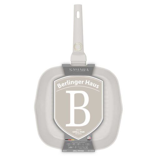 patelnia grillowa tytanowa 28cm berlinger haus bh-8066 sahara na Arena.pl