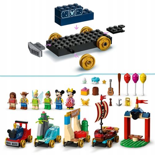 LEGO DISNEY PLUS POCIĄG CIUCHCIA BAJKI MYSZKA MIKI TOY STORY ZESTAW XXL na Arena.pl
