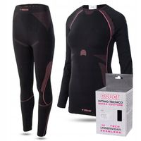 BIELIZNA TERMOAKTYWNA DAMSKA BRUGI KOMPLET GÓRA DÓŁ TERMO NA ZIMĘ