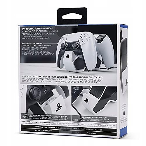 Stacja ładująca POWERA Twin Charging Station do PS5 DualSense na Arena.pl