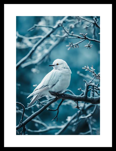 Plakat 21x29,7cm Perłowy Ptak zdjęcie 3