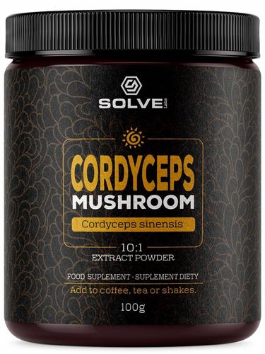 CORDYCEPS SINENSIS 10:1 EKSTRAKT 100G SOLVE LABS na Arena.pl