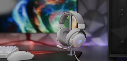 Słuchawki Genesis NEON 764 RGB białe na Arena.pl