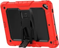 Etui do iPad Air 2 9,7" z Podstawką i Paskiem na Ramię Czerwone