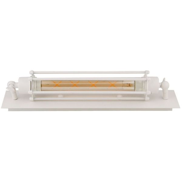 Kinkiet ścienny do salonu Retro Loft ABIGALI-KR-E27-WHITE retro biały zdjęcie 1