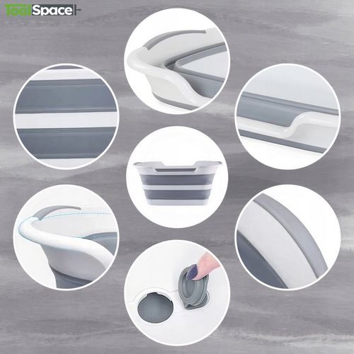 Miska składana miednica wanienka silikonowa duża turystyczna Z na Arena.pl