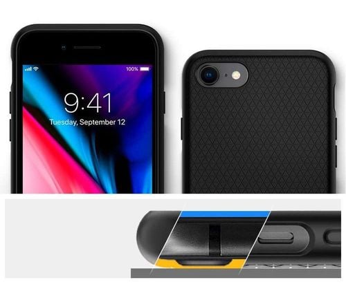spigen liquid air iphone 7 / 8 / se 2020 / 2022 black na Arena.pl