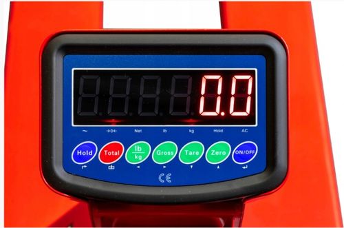 Wózek paletowy paleciak z wagą Holzmann HUB25KG 2500kg konstrukcja sta na Arena.pl