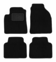 Dywaniki welurowe LUX Hyundai Matrix 2001-2010 czarne z mocowaniami