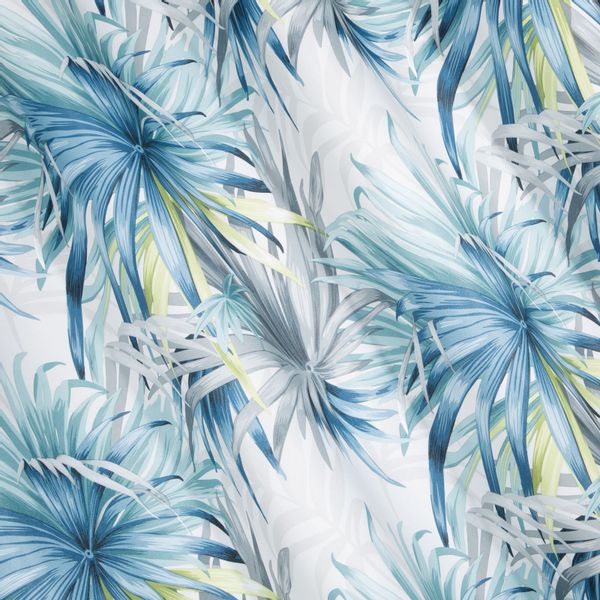 Zasłona gotowa na przelotkach INGRID 140x250 Eurofirany niebieski zdjęcie 5