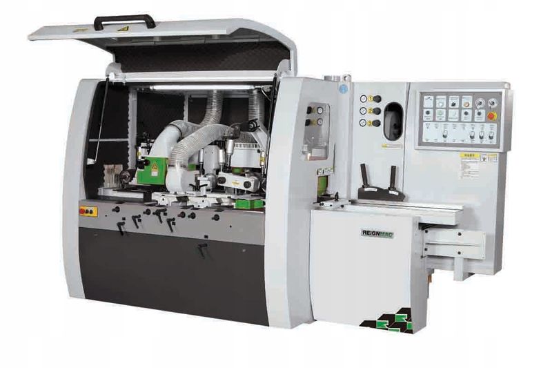 Strugarka czterostronna REIGNMAC obrabiarka listwiarka cztero stronna 4wrze zdjęcie 1