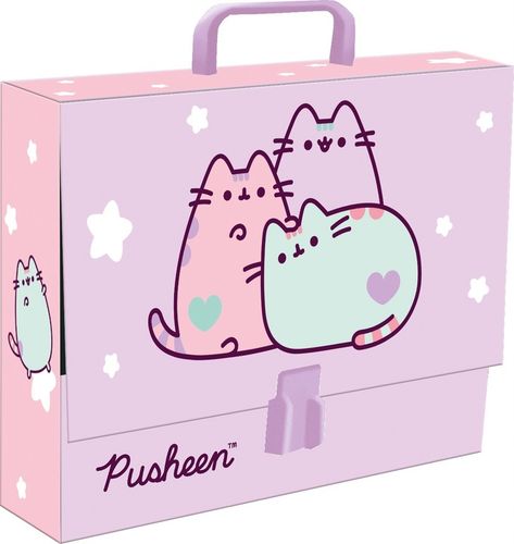 Teczka z rączką A4 9cm Pusheen v2 Majewski na Arena.pl