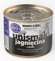 Mokra karma dla psów Unismak jagnięcina,dynia 200g