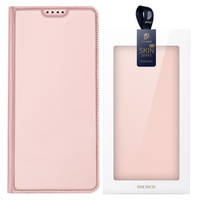 etui dux ducis skin pro do samsung s24+ z klapką - różowe