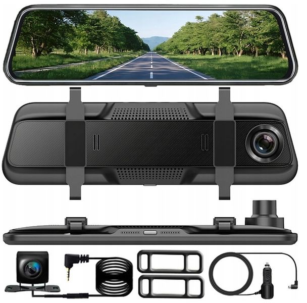 WIDEOREJESTRATOR JAZDY DOTYKOWY KAMERA COFANIA REJESTRATOR PRZÓD TYŁ MenuPL zdjęcie 9