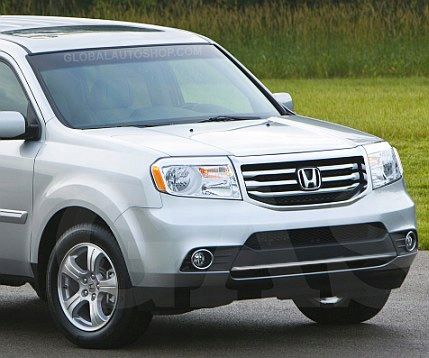 Honda Pilot - Chromowane Listwy Grill Chrom Atrapy Zderzaka Tuning zdjęcie 4