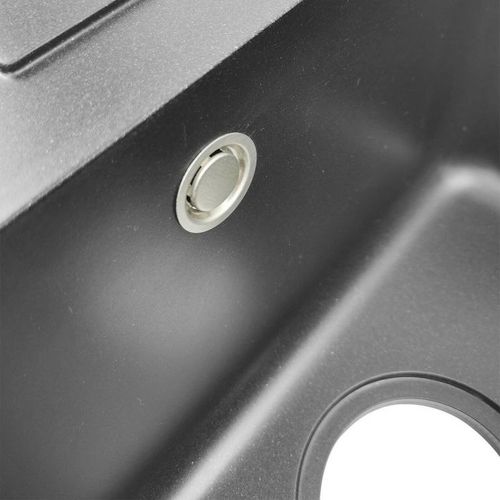 Aquamarin Zlew Granite, 57 x 45 cm, czarny na Arena.pl