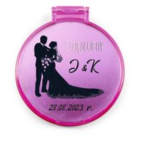 LUSTERKO podziękowania dla gości na ŚLUB WESELE nadruk UV różne wzory