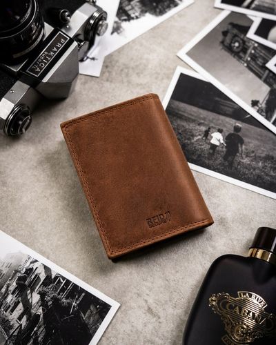 Peterson pionowy portfel męski skóra naturalna na Arena.pl